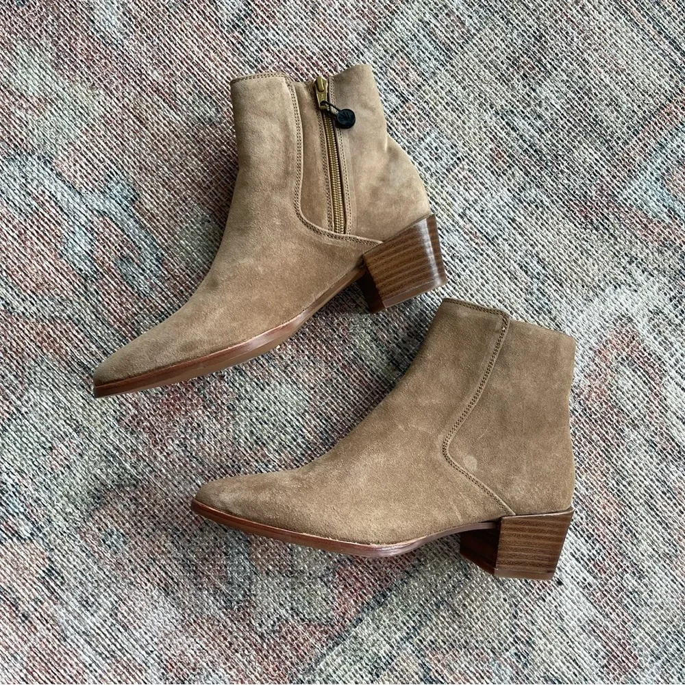 🆕 Rag and Bone Rover Zip Mid Heel Booties